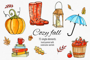 Cozy Fall Watercolor Set: A Designer Review