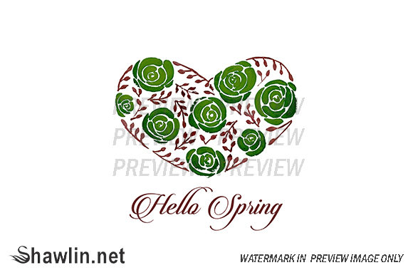 Hello Spring Watercolor Illustrations Review