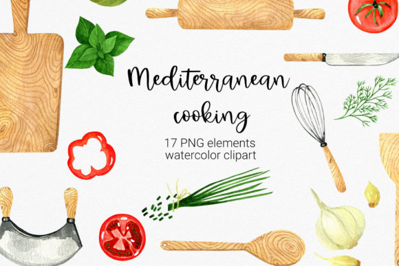 Watercolor Kitchen Clipart & Illustrations Review