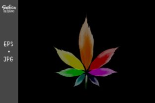 Watercolor Marijuana Leaf Vector Review